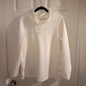 L.L. Bean cream colored size Med pullover top